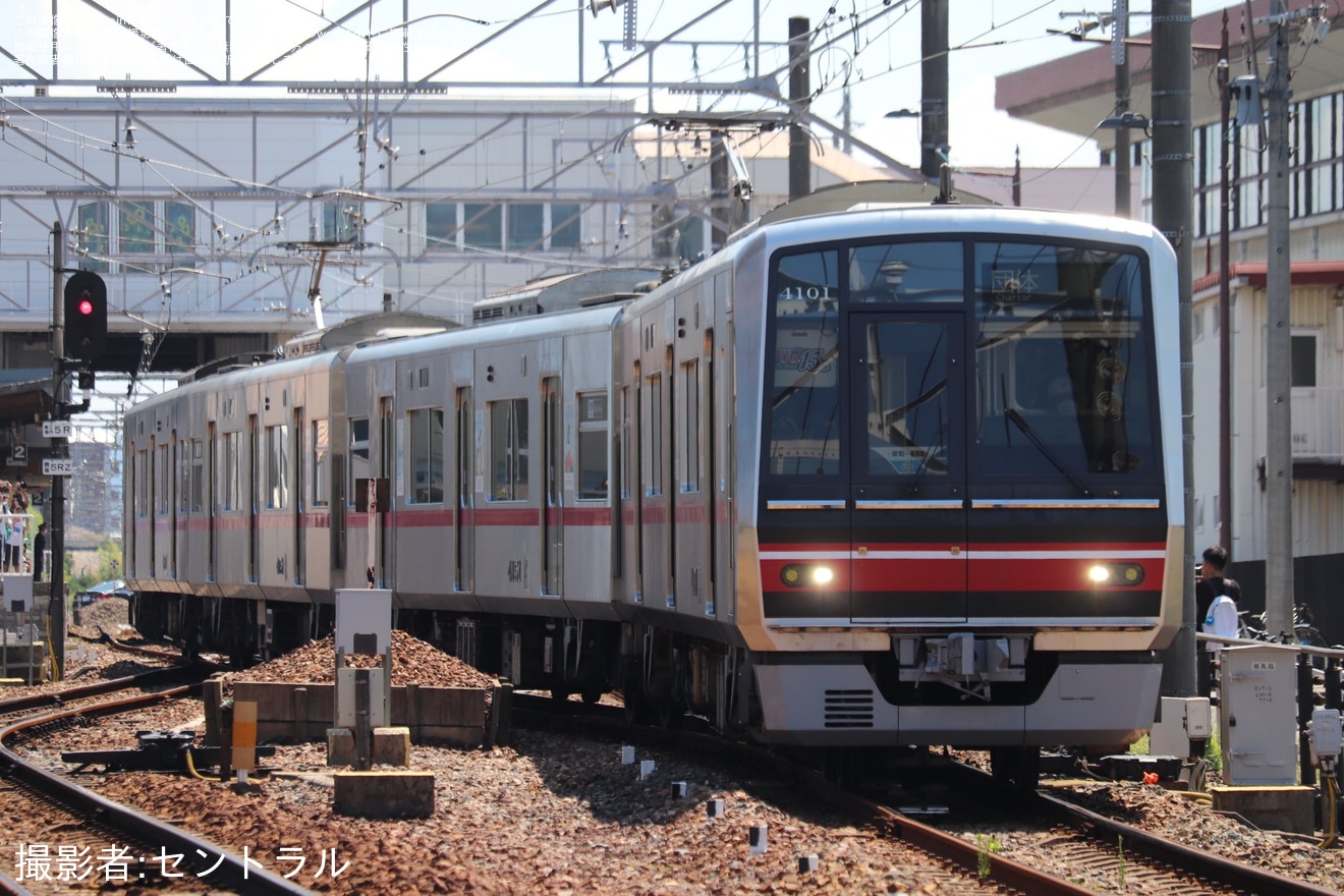 【名鉄】尾張旭検車支区入線体験が4000系4001Fを使用して実施の拡大写真