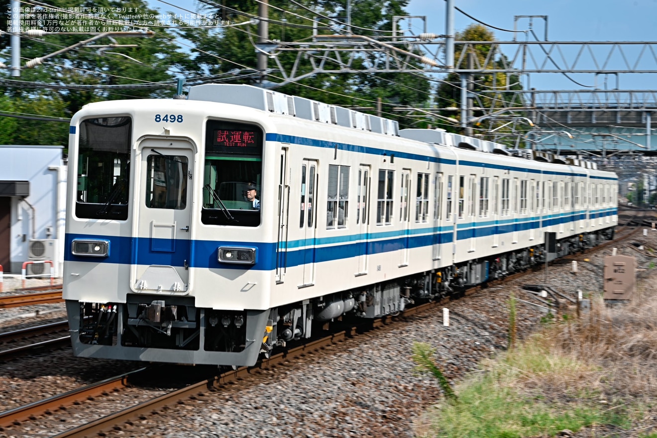 【東武】8000系8198Fが志木まで試運転の拡大写真