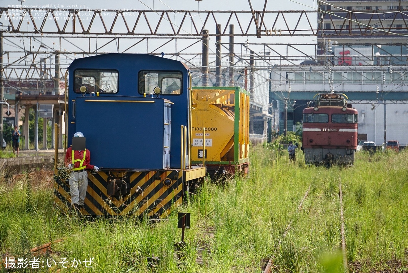 【JR貨】旭化成専用線が運行終了の拡大写真