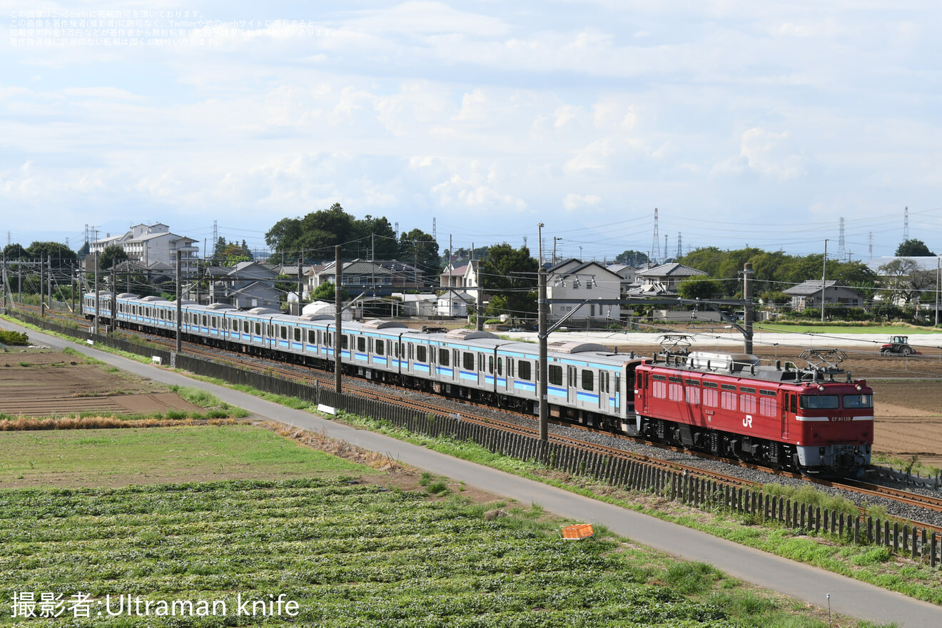 【JR東】E231系ミツK1編成 秋田総合車両センター出場配給の拡大写真