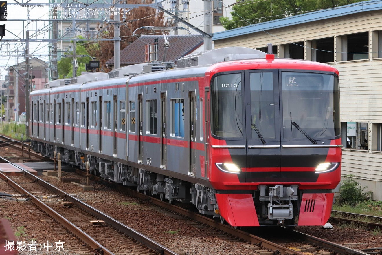 【名鉄】9500系9515Fが新製試運転の拡大写真