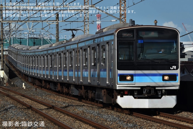 【JR東】E231系ミツK1編成 三鷹車両センターへ回送を西浦和駅で撮影した写真