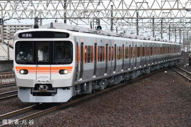【JR海】315系C21編成日本車両出場を尾張一宮駅で撮影した写真
