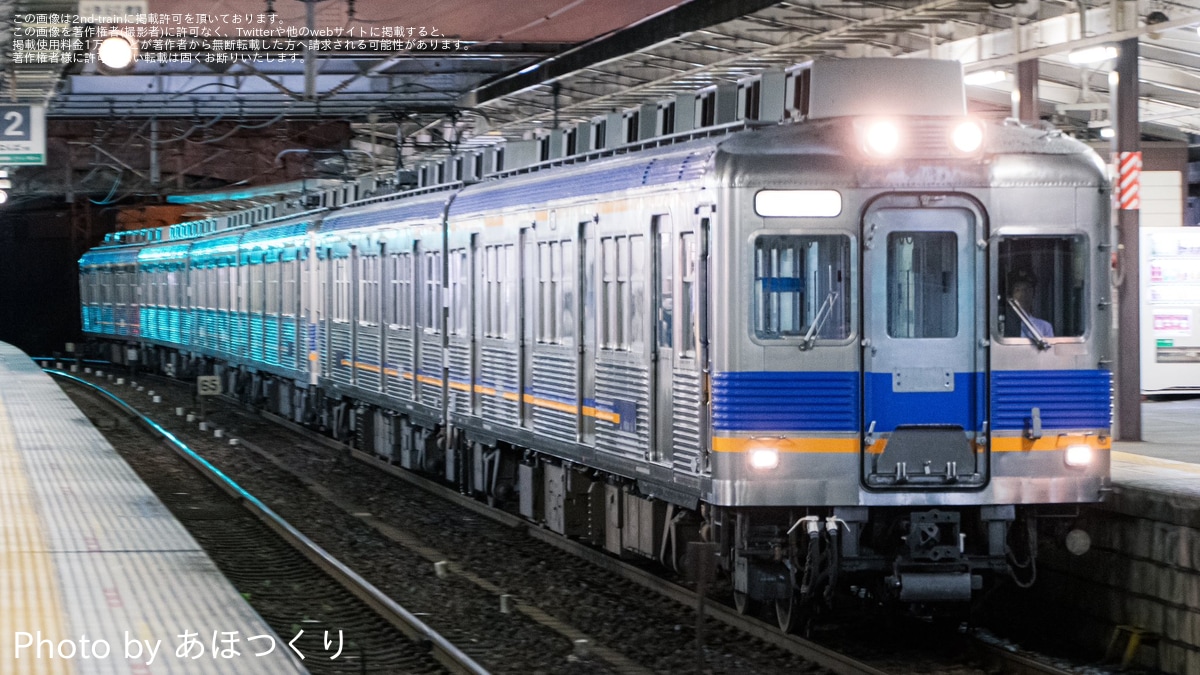 南海】6000系6005F＋6031F廃車回送 |2nd-train鉄道ニュース
