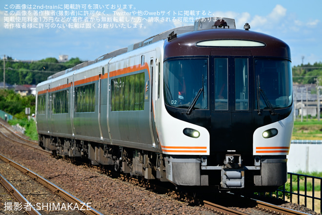 【JR海】熊野大花火開催に伴う臨時列車を徳田駅で撮影した写真
