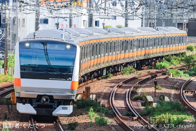 【JR東】E233系T29編成東京総合車両センター出場回送(202308)