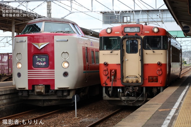 【JR西】キハ40-2134（ノスタルジー）後藤総合車両所本所入場を不明で撮影した写真