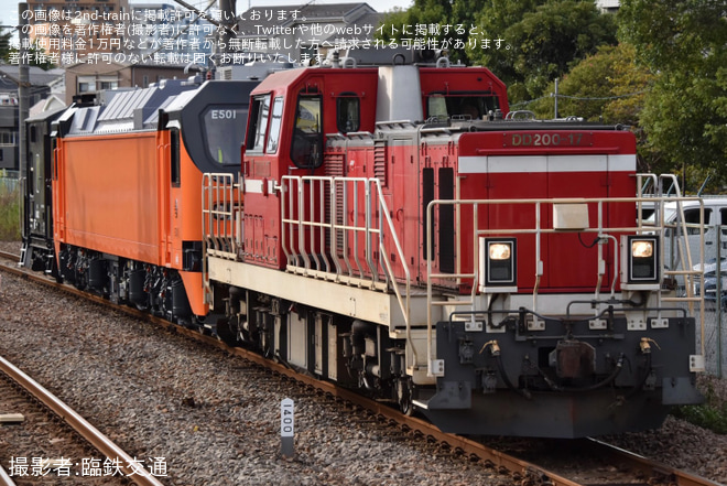 【台鐵】新型電機E500型E501 甲種輸送