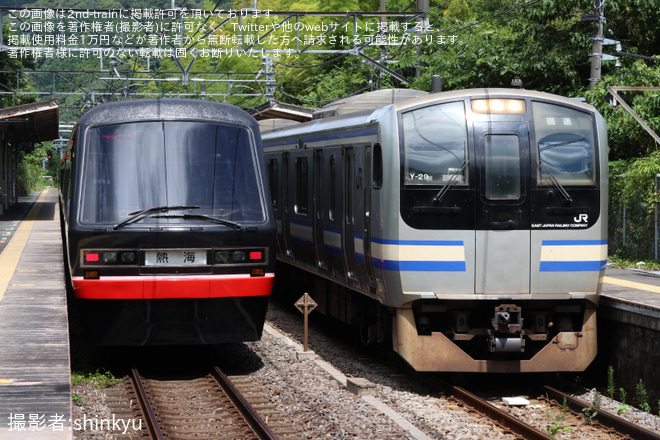 【JR東】E217系クラY-29編成 伊東駅へ回送