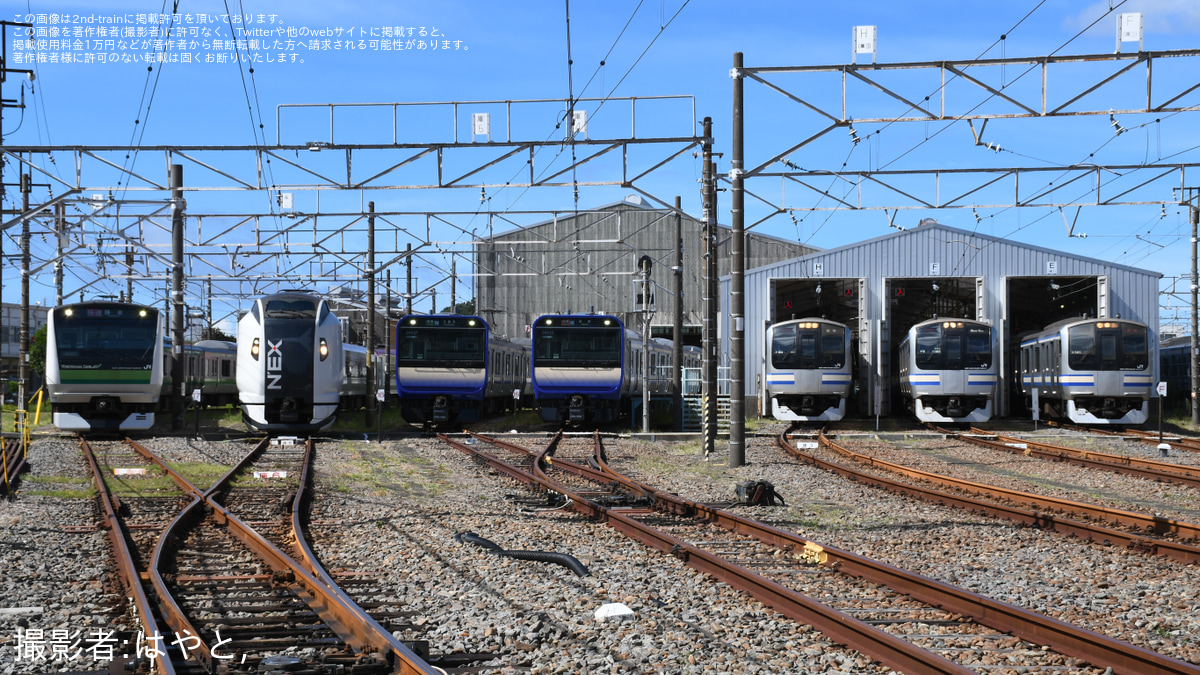 JR東】「とあるE217系のさよなら撮影会2」in 鎌倉車両センターが開催