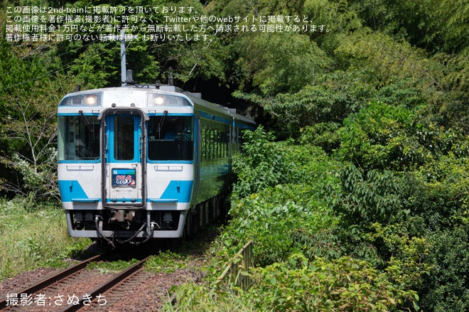 【JR四】「キハ185系うずしお号阿波海南の旅」ツアーが催行を不明で撮影した写真