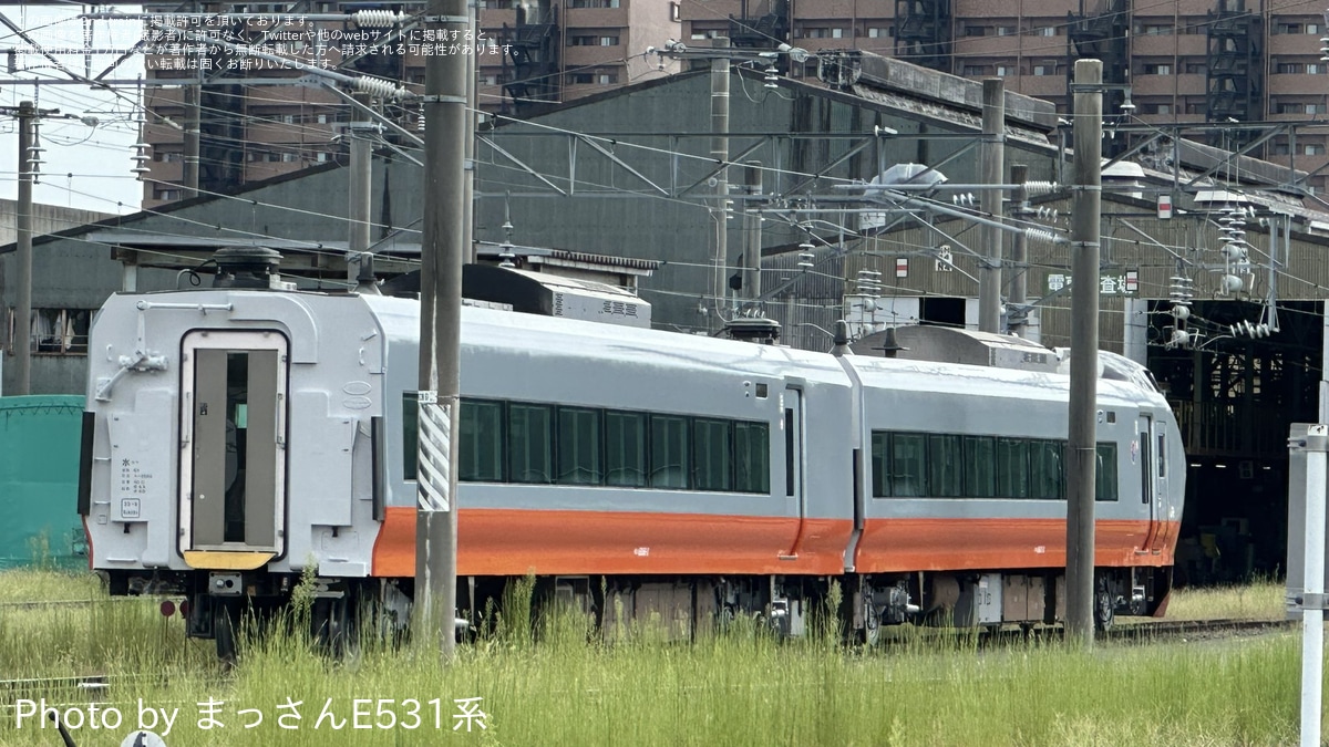 JR東】E657系K3編成がオレンジパーシモン色に |2nd-train鉄道ニュース