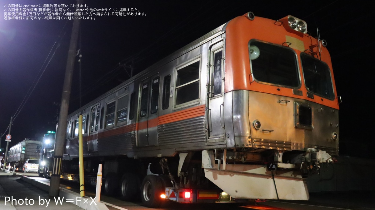 北鉄】8000系8902編成廃車陸送 |2nd-train鉄道ニュース