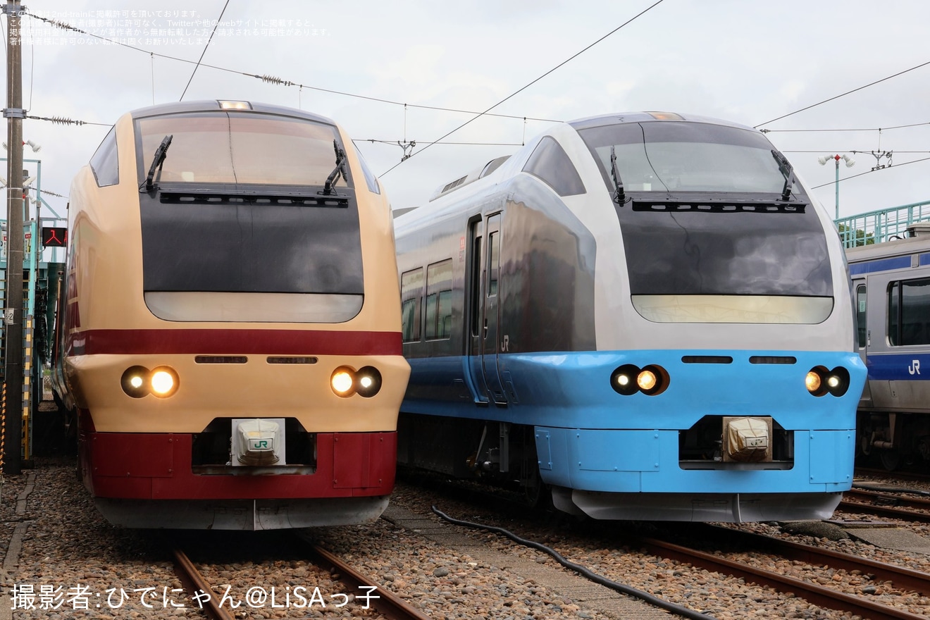 【JR東】「E653系電車新色撮影会」開催の拡大写真