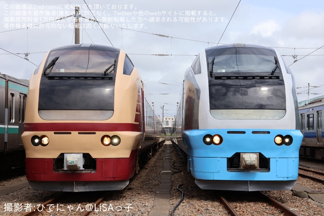 【JR東】「E653系電車新色撮影会」開催