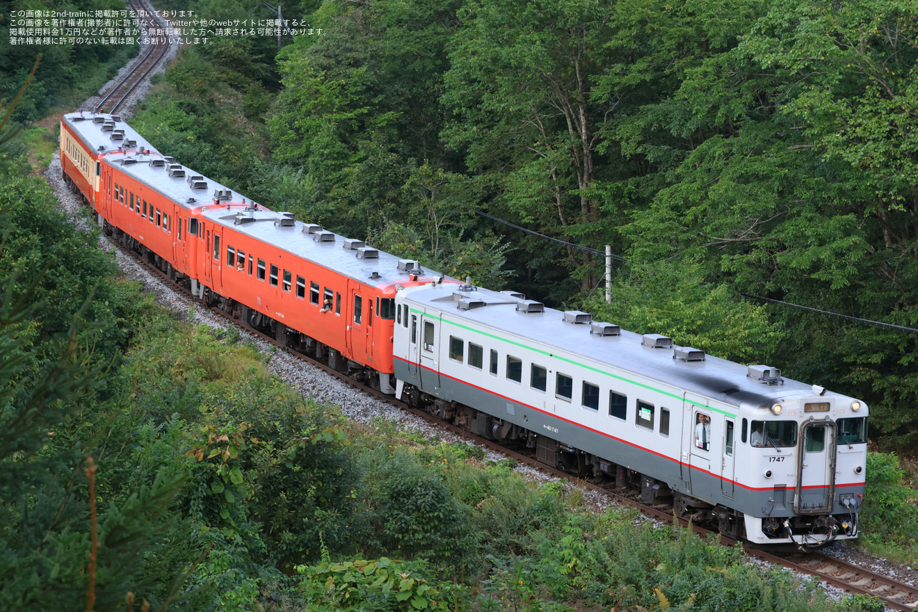 【JR北】「キハ40形・4両編成 急行 上川駅開駅100周年記念号で行く旭川〜網走 石北本線の旅」ツアーを催行の拡大写真
