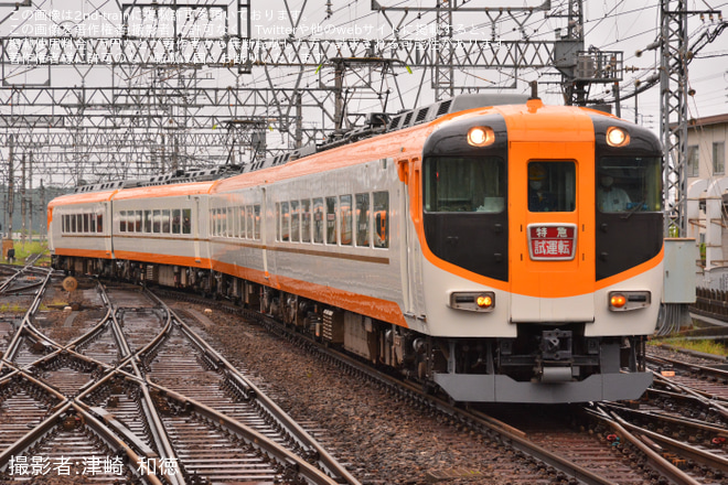 【近鉄】12600系 NN51 五位堂検修車庫出場試運転を名張駅で撮影した写真
