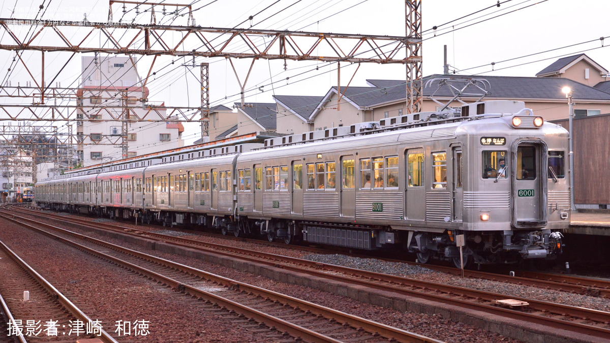 南海】6000系6001F+6907Fが「6000系復活デザイン車両」となり運用復帰