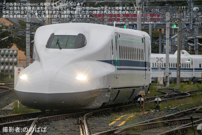 【JR海】N700A G7編成浜松工場出場試運転