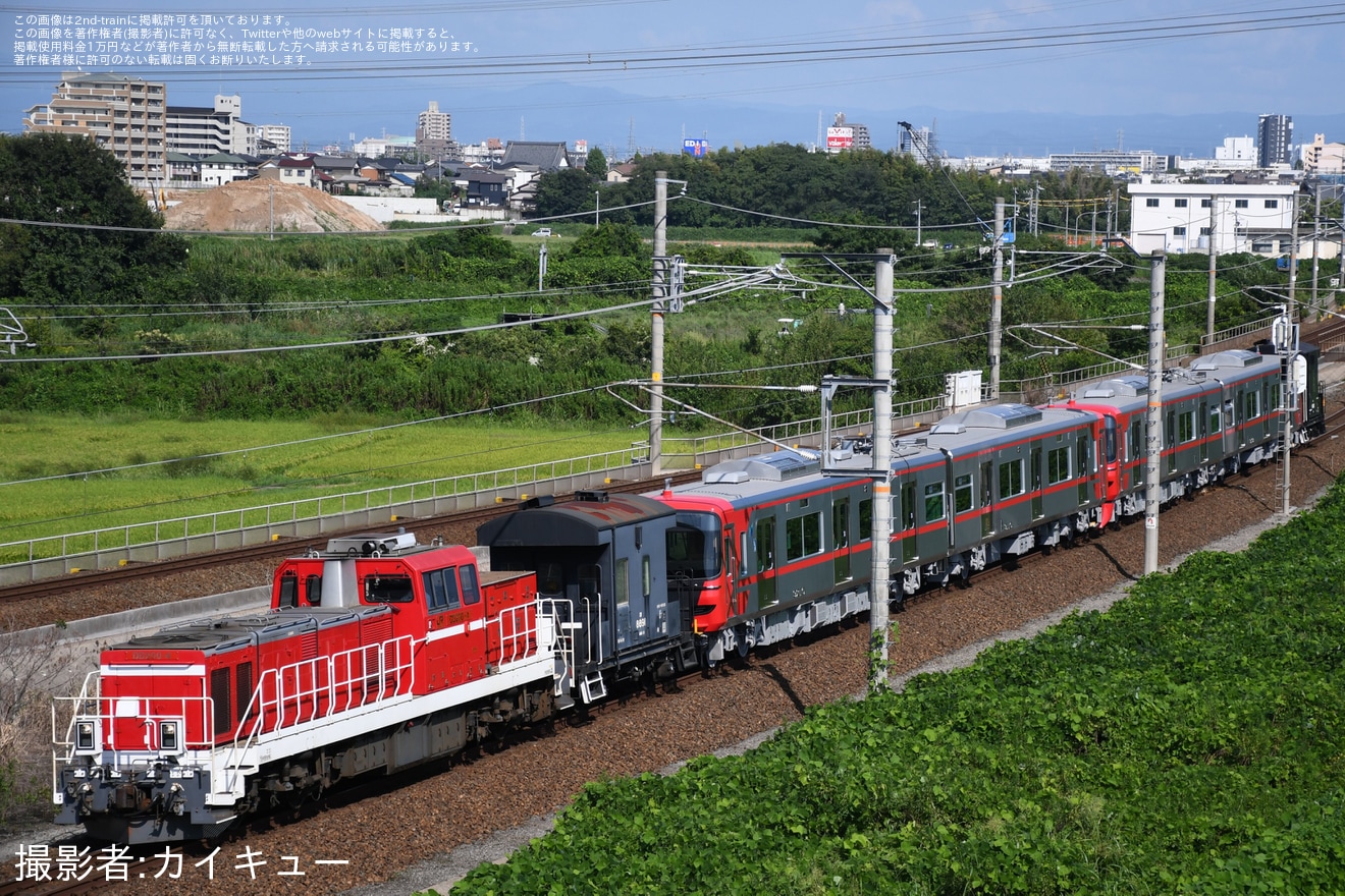 【名鉄】9100系9109F+9110F甲種輸送の拡大写真