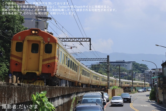 【台鐵】EMU100型試運転を不明で撮影した写真