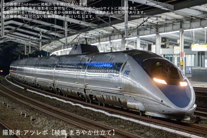 【JR西】500系V9編成団体臨時列車の送り込みのため回送