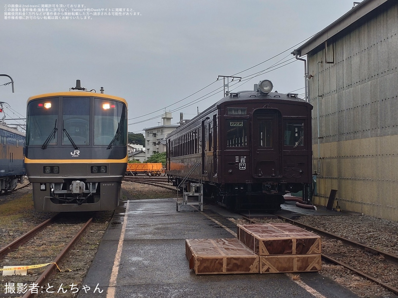 【JR西】「第3回車両撮影会@下関総合車両所」開催の拡大写真