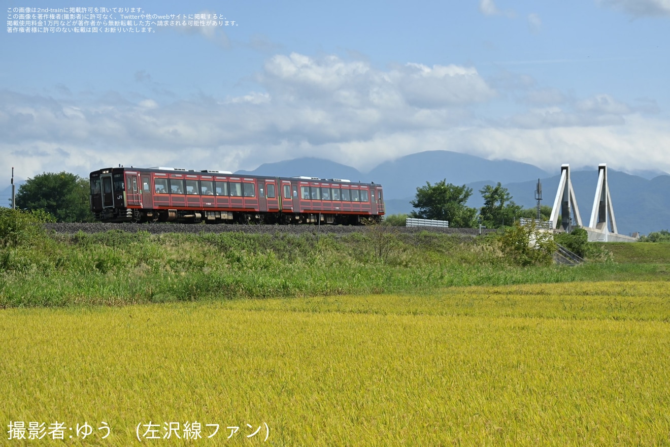 【JR東】快速「おいしい山形秋まつり号」が臨時運行の拡大写真