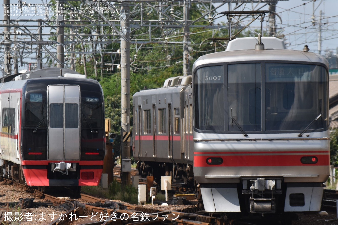 【名鉄】2200系2208F舞木検査場出場試運転 の拡大写真