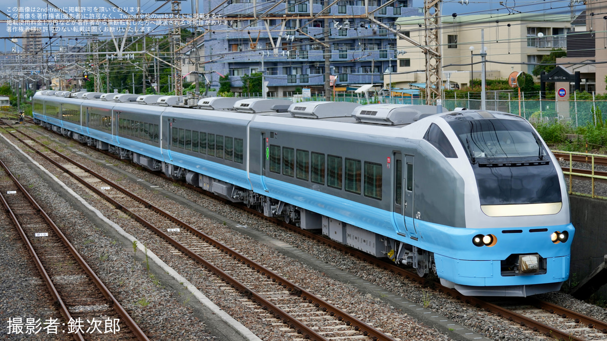 JR東】E653系カツK71編成[水色]新前橋へ回送 |2nd-train鉄道ニュース
