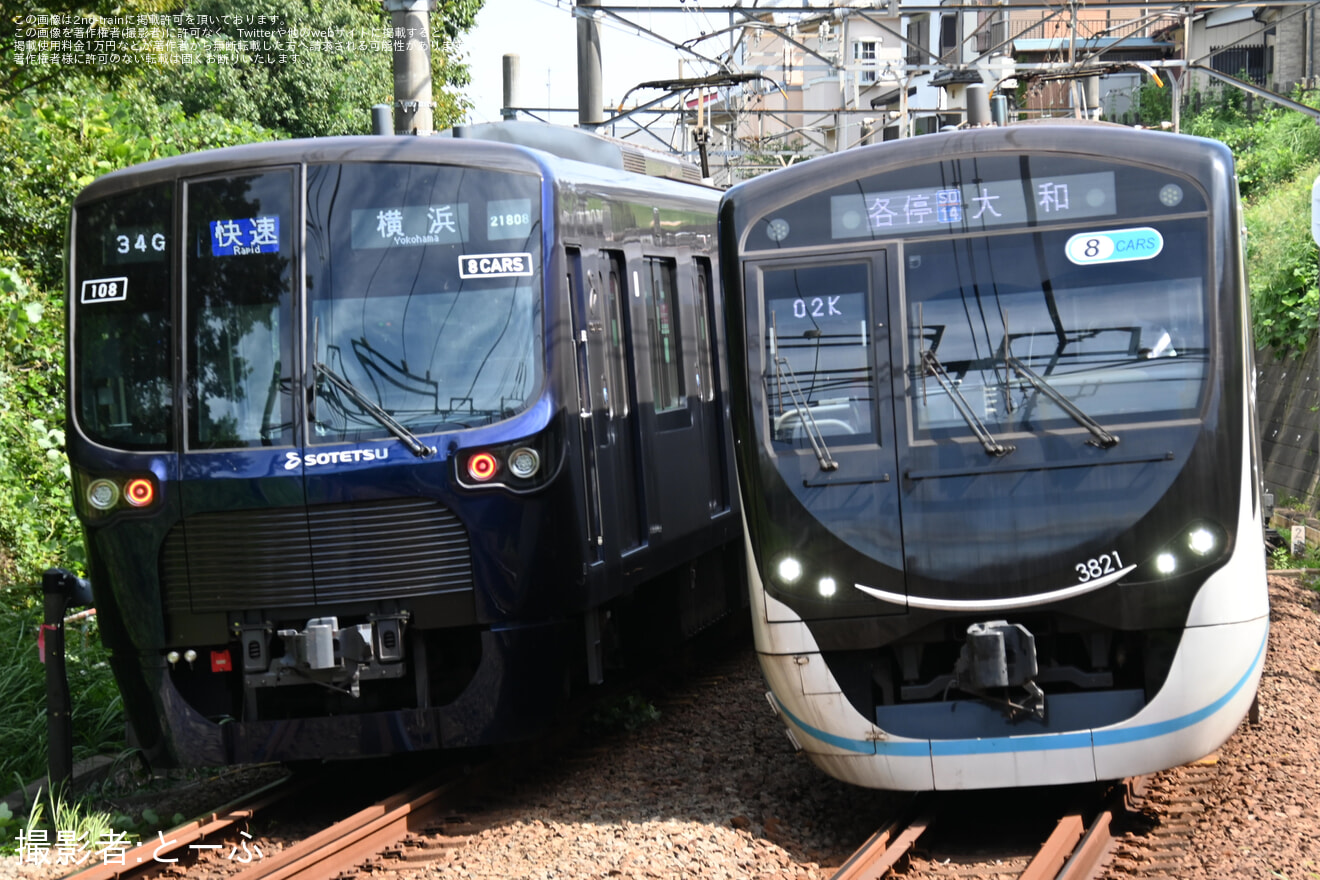 【東急】3020系が相鉄線内での営業運転を開始の拡大写真