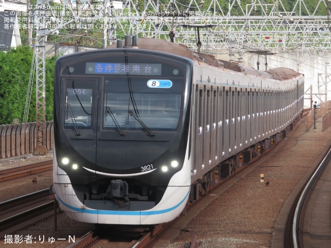 【東急】3020系が相鉄いずみ野線へを多摩川駅で撮影した写真