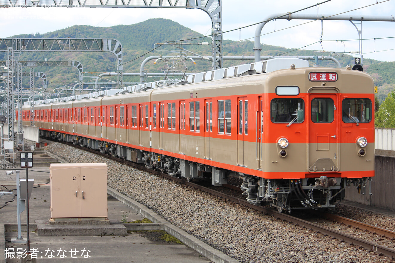 【東武】8000系8111F(ツートンカラー) 南栗橋工場出場試運転の拡大写真
