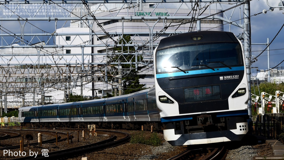 JR東】E257系2000番台9両を使用した臨時特急「えぼし」運転 |2nd-train