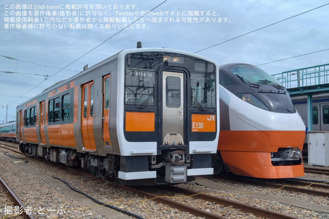 【JR東】「橙色E657系電車・キハE130系気動車撮影会」開催