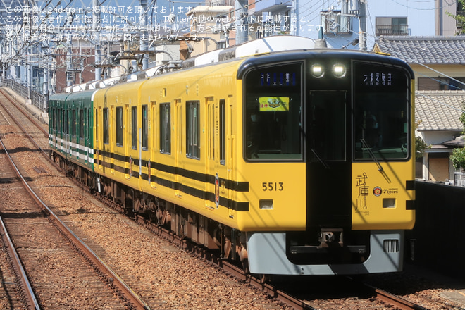 【阪神】武庫川線用車両「タイガース号」・「甲子園号」本線で特別運行