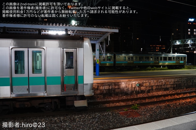【JR東】E233系マト7編成長野総合車両センター入場回送
