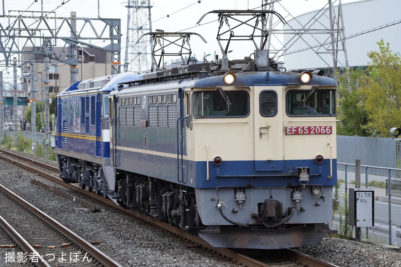 【JR貨】EF210-358甲種輸送の拡大写真