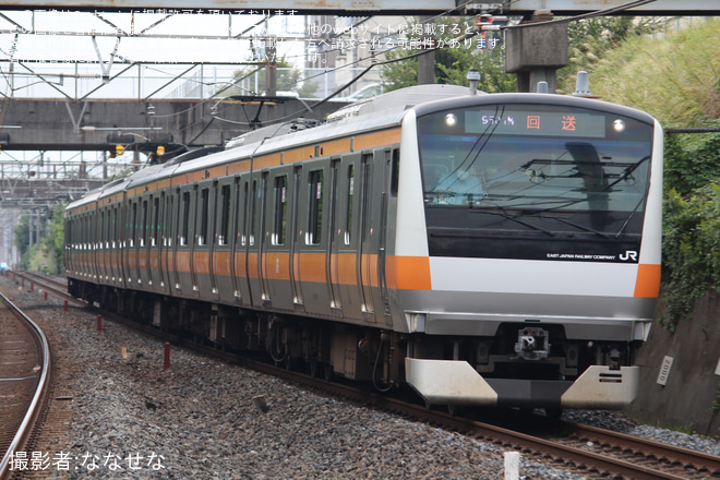 【JR東】E233系トタ青660編成 武蔵野線内試運転を東川口駅で撮影した写真