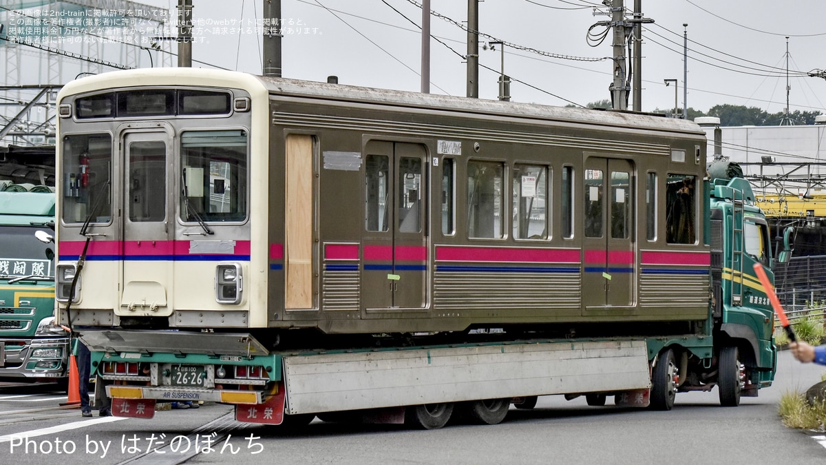 京王】7000系7806F廃車陸送 |2nd-train鉄道ニュース