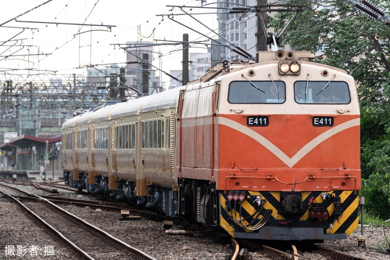 【台鐵】EMU100型富岡車両基地出場の拡大写真
