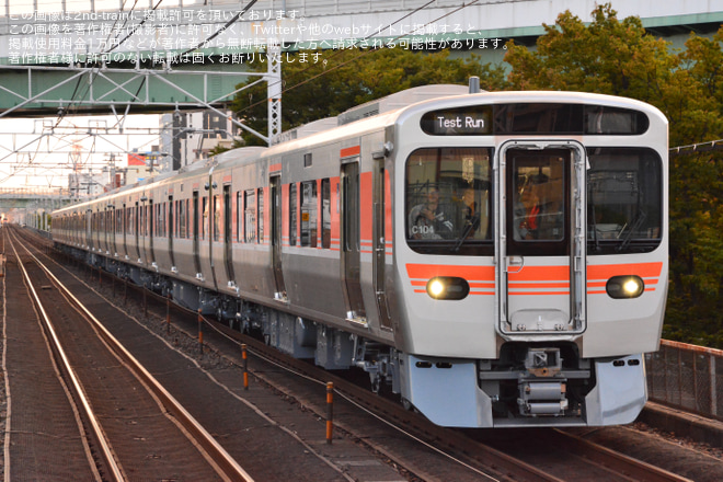 【JR海】315系3000番台C103・C104編成日本車両出場を鶴舞駅で撮影した写真
