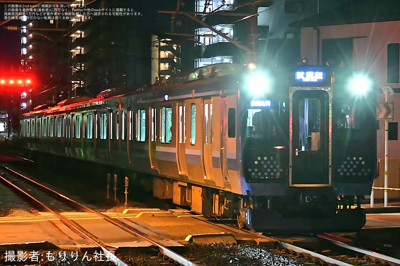 【JR東】相模線用のE131系が横浜線で試運転の拡大写真