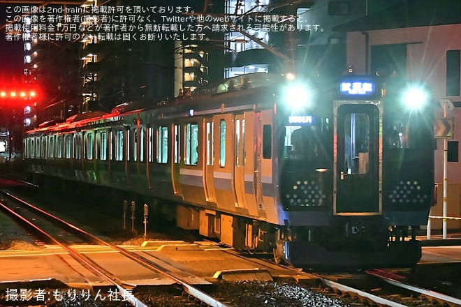 【JR東】相模線用のE131系が横浜線で試運転を橋本〜相原間で撮影した写真