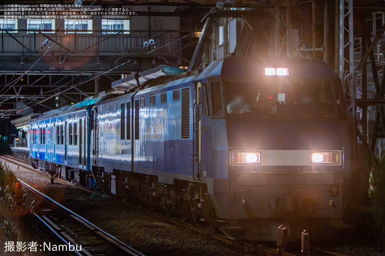 【JR東】FV-E991系「HYBARI」が甲種輸送の拡大写真