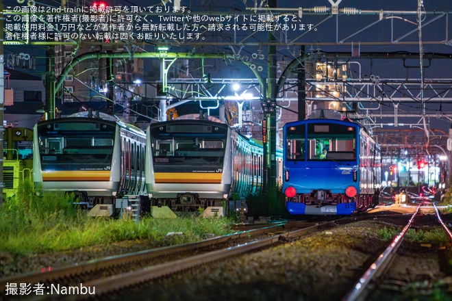 【JR東】FV-E991系「HYBARI」が甲種輸送