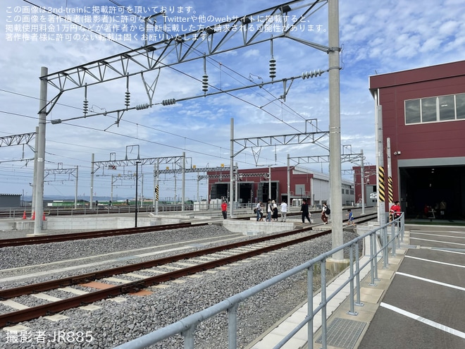 【JR九】「新幹線フェスタ2023 in長崎」開催を大村車両基地で撮影した写真