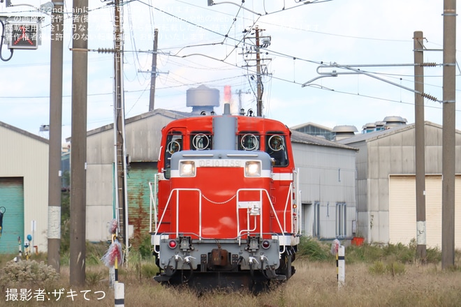 【JR東】DE10-1759秋田総合車両センター出場本線試運転を不明で撮影した写真