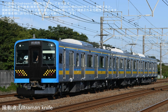 【JR東】鶴見線用E131系1000番台ナハT1編成 東海道貨物線試運転