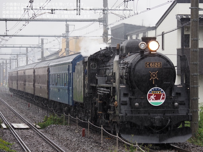 【JR東】快速「SLレトロぐんま水上」が臨時運行を不明で撮影した写真